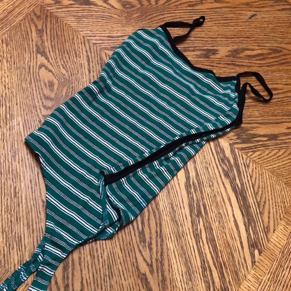 Striped bodysuit nwot